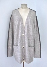NWT 99 BB Dakota Steve Madden Gray Color Block Cardigan Sweater Pockets 2XL