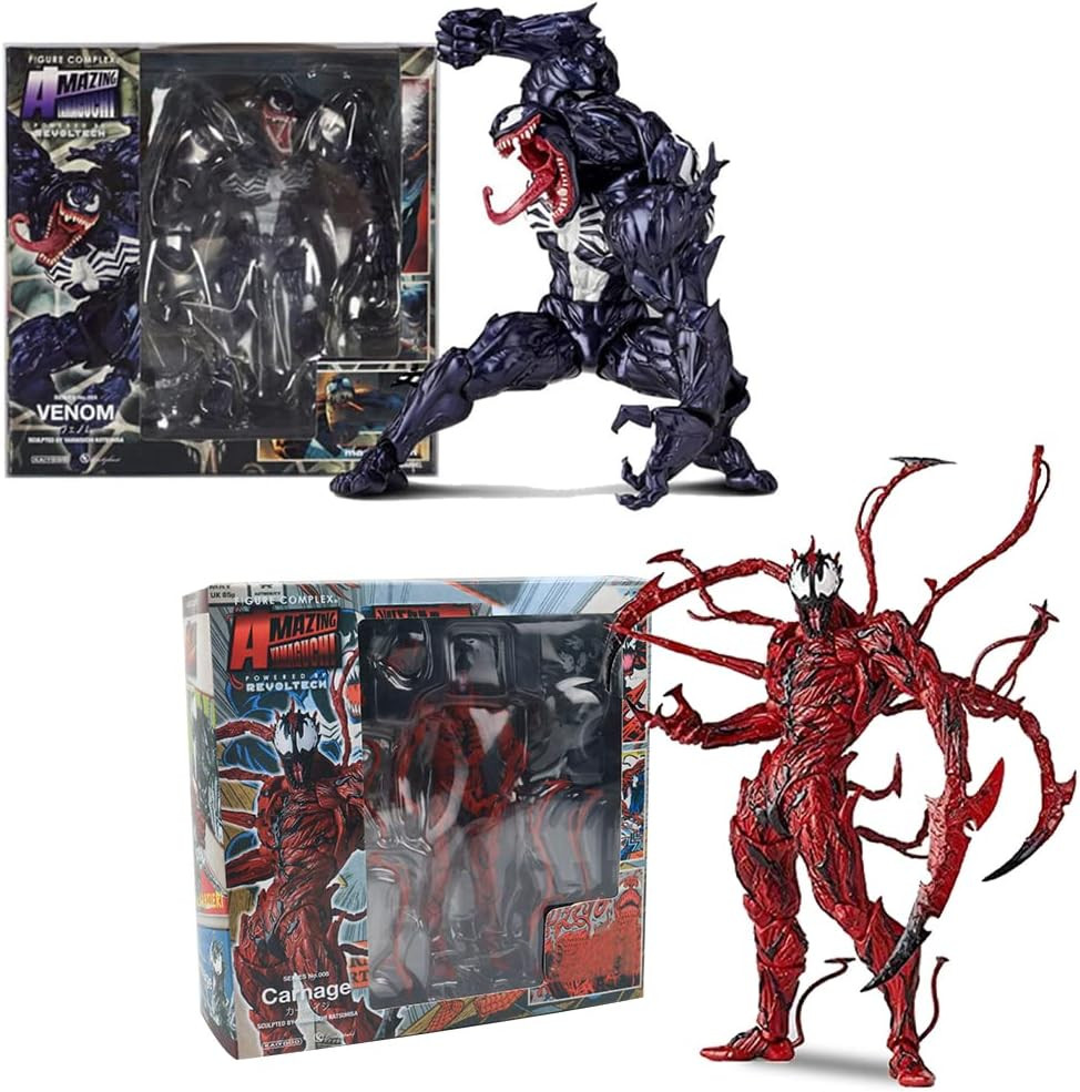 Vеnоm and Carnage Action Figure Set Vеnоm Legends Series Model Collectible Toy