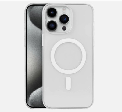 Hülle für Apple iPhone 17 16 15 14 Pro Plus Max Magnet Klar MagSafe Cover Skin