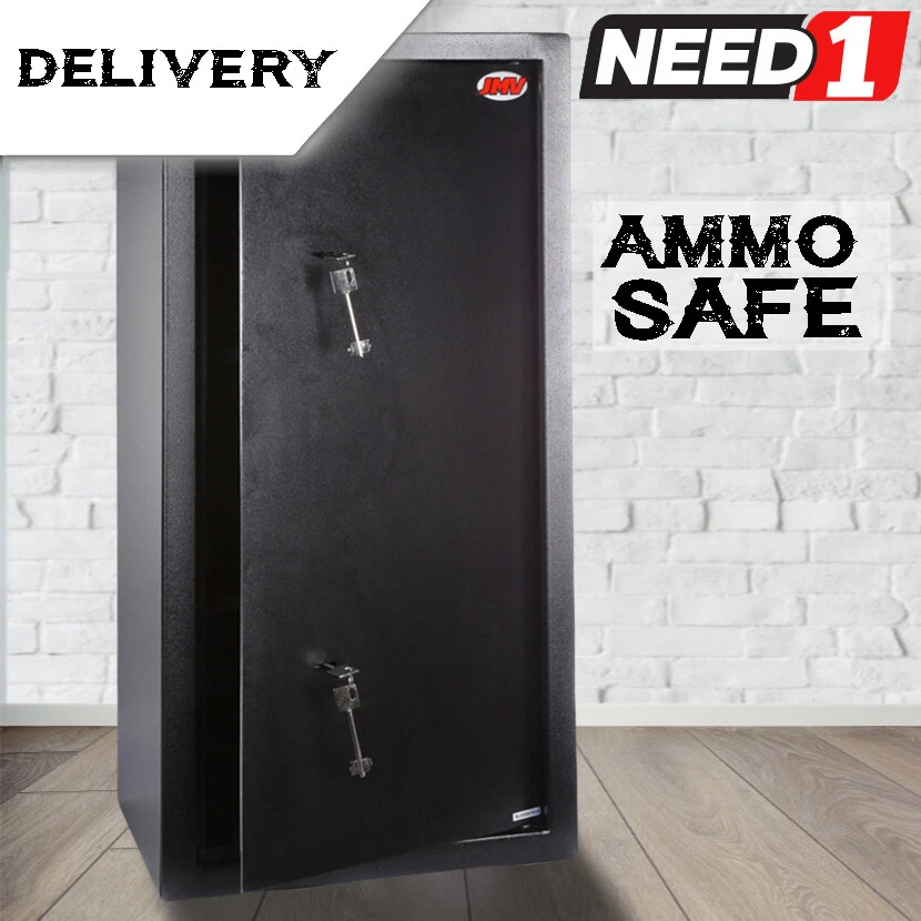JMV 2 Shelf Gun Safe Ammunition Ammo Storage Box 900mm x 420mm x 350mm