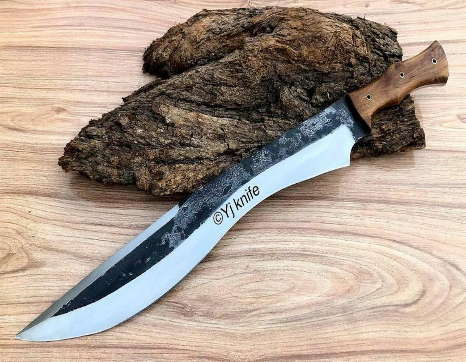 Machete Battle Ready, Custom Handmade, High Carbon Steel 25 Inches With Sheath