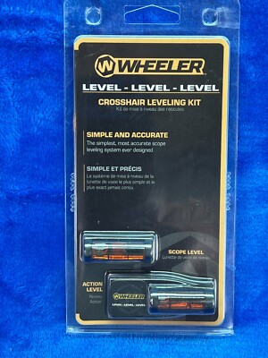 Wheeler Level-Level-Level Scope Crosshair Leveling Tool for Professionals
