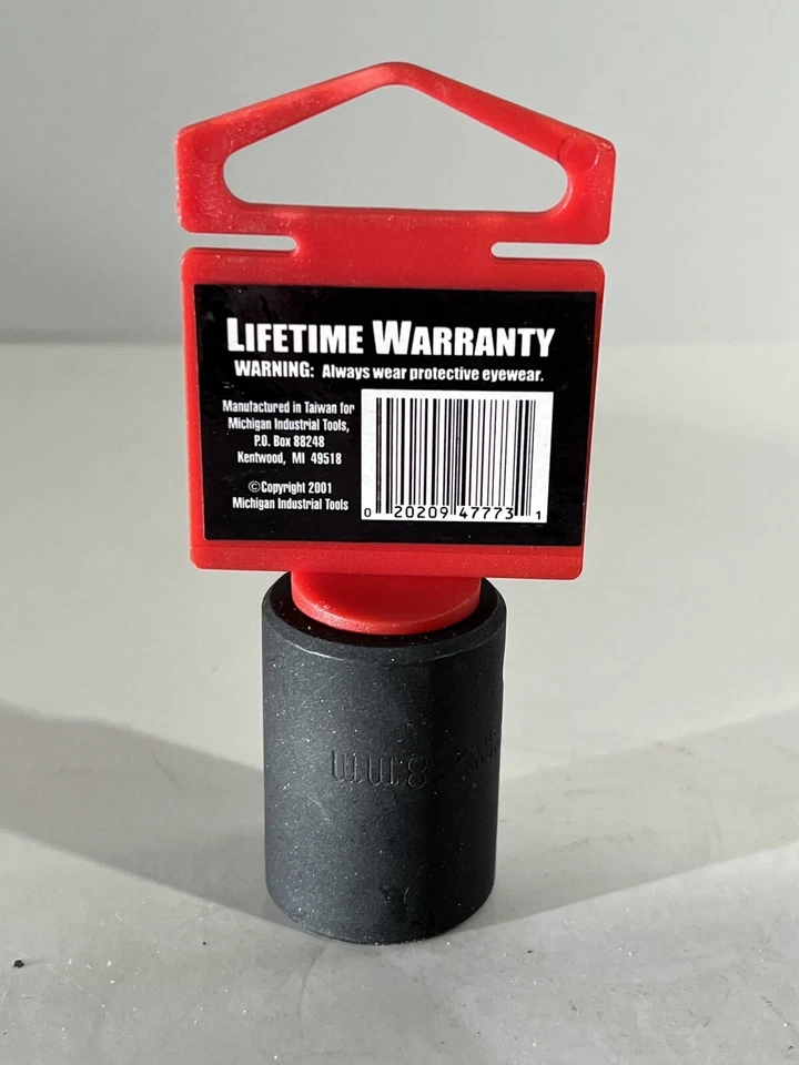 MIT (TEKTON) 1/2 Inch Drive x 18 mm 6-Point IMPACT Socket | 47773 Standard  NEW - Image 2 of 2