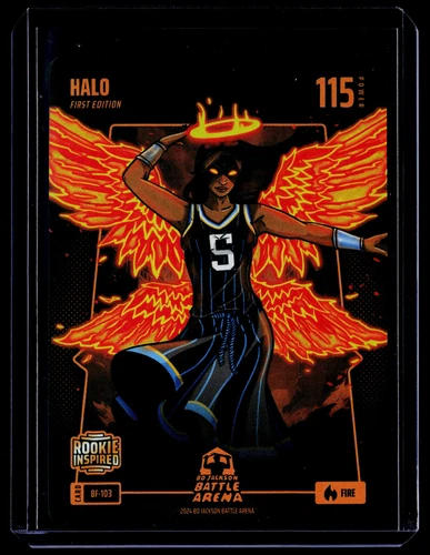 2024 Bo Jackson Battle Arena #BF-103 Halo Fire Angel Reese