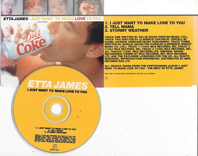 ETTA JAMES - i just want to make love to you - 3 tracks