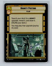 Star Wars Unlimited - Bounty Posting - (SHD) - Foil