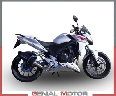 Exhaust Muffler GPR FURORE NERO Approved HONDA CB 500 F 2013 > 2015