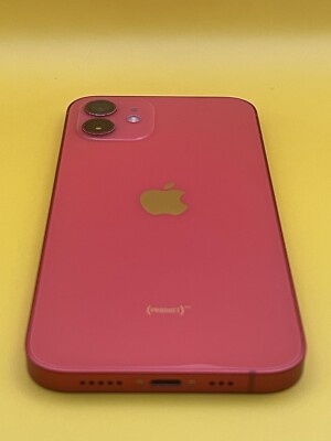 APPLE IPHONE 12 UNLOCKED 64GB PRODUCT RED VERY GOOD CONDITION FAST