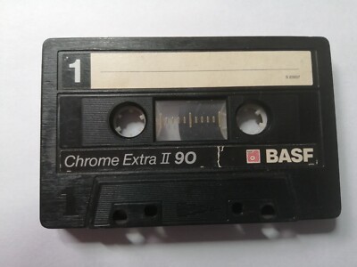 BASF Chrome Extra II 90   Audio MC Kassette Cassette #9c2