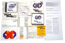 Microsoft Visual Studio Enterprise 6.0 6 Windows 95 ~ 11 Retail 10 CD's KEY #2
