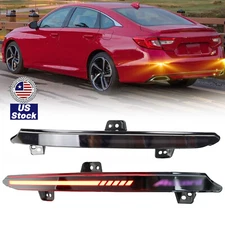 New LED Tail Light Rear Bumper Reflector Brake L for Honda Accord 2018 2019-2021