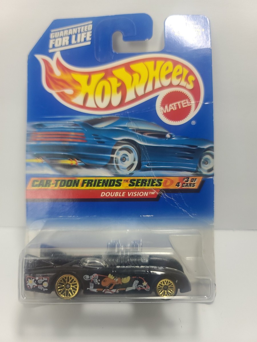 Hot Wheels 1999 Double Vision 黒 ミニカー Hot Wheels 1999 Double Vision 黒 ミニカー Hot Wheels 1999