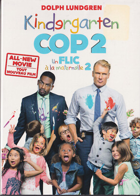 KINDERGARTEN COP 2 (DVD 2016) NEW SEALED Region 1 R1 WS Dolph Lundgren Comedy