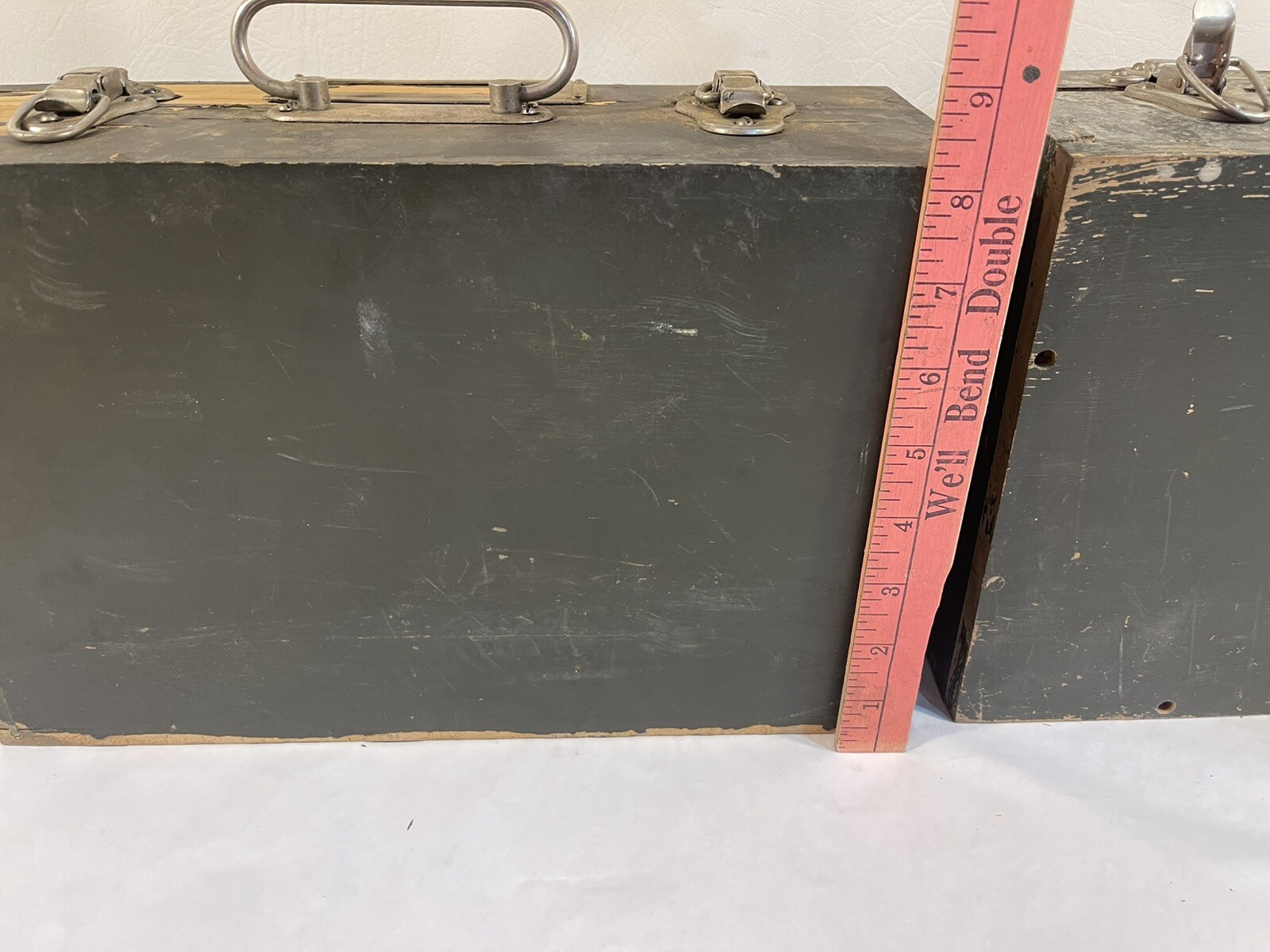 lot of two us military gunsight cases eBay