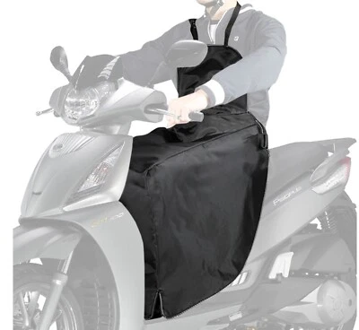 LUPEX SHOP COPRIGAMBE FELPATO UNIVERSALE SCOOTER REGOLABILE IMPERMEABILE ANTIVENTO MOTO