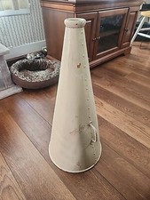 Megaphone  Bull Horn 24" X 11 1/4" MACYS SAKS 5TH AVE Vintage