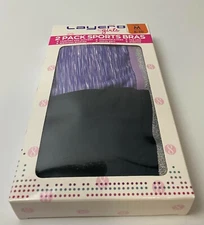 Layer 8 girls 2 Pack Sports Purple /Black New 