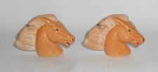 Rosemeade Pottery Horse 2 & 3 Hole Salt/Pepper Shaker Set