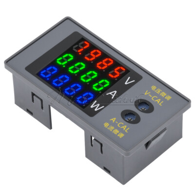 DC 0~100V 10A 1000W 4-digit High Precision Digital Voltage Current Power Meter
