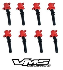 Vms Racing High Output Energy Red Ignition Coil Fits 99-04 Ford Mustang Gt Dg508