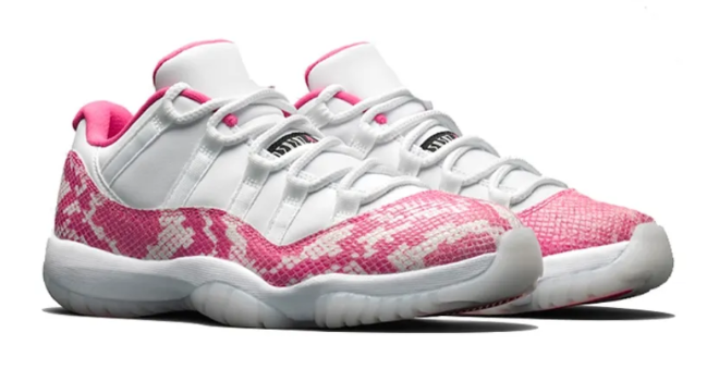 Nike Air Jordan 11 Retro Low Pink Snakeskin 2019 Women's AH7860