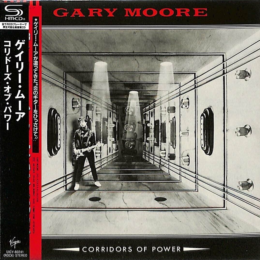 GARY MOORE CORRIDORS OF POWER CON BONUS TRACKS GIAPPONE MINI LP SHM CD