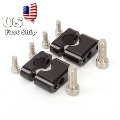 CNC 7/8'' 22mm or 28mm Dirt Pivot Bike Handlebar Handle Fat Bar Mount Clamp Riser