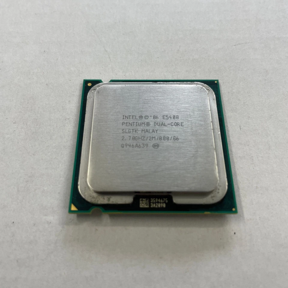 Intel Pentium Processor E5400 2.7 GHz 2M Cache 800 MHz FSB Socket 775 CPU SLGTK - Image 2 of 3