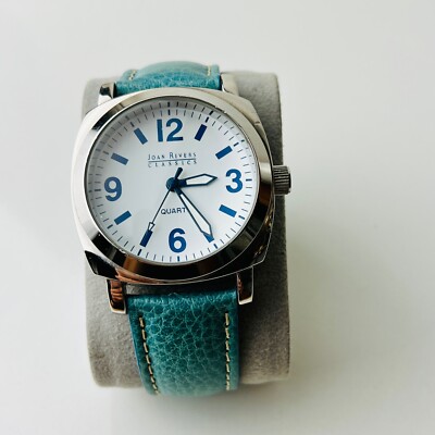 Joan Rivers Classic Quartz Watch 40mm Silver Tone Case  display picture 3
