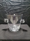 Vintage Tiffany & Co Crystal Glass Champagne Ice Cooler W/box 6"×6.5" Never Used