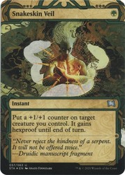 Snakeskin Veil (Foil Etched) #57 Strixhaven: Mystical Archives