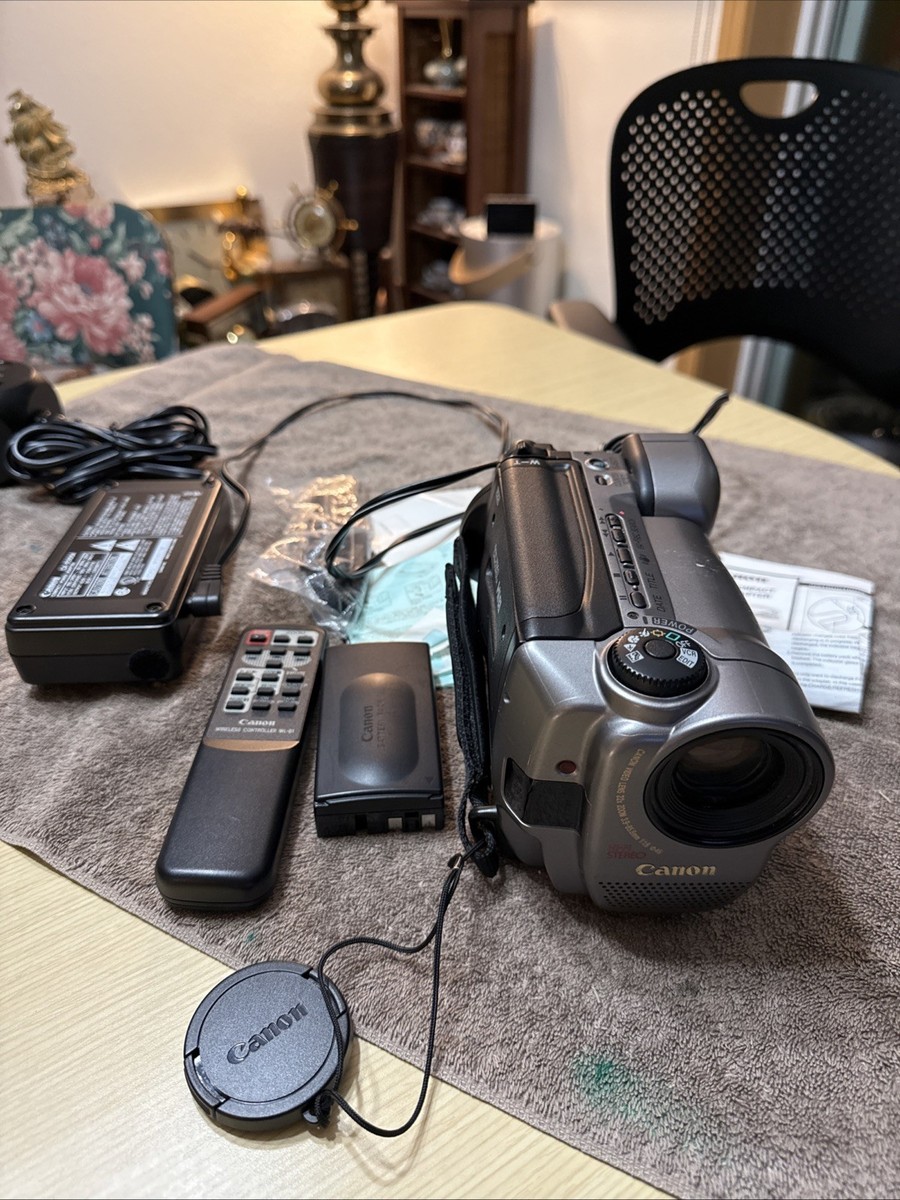 撮影再生ダビングOK　Canon　ES2500　付属品あり　Hi8 ES2500 - Canon Camera Museum