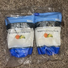 Sleepy Time 32 Ounces Epsom Salt with Essential Oils  Vitamin C Tangerine Ylang