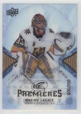 2017-18 Upper Deck Ice Ice Premieres 606/999 Maxime Lagace #139 7ci