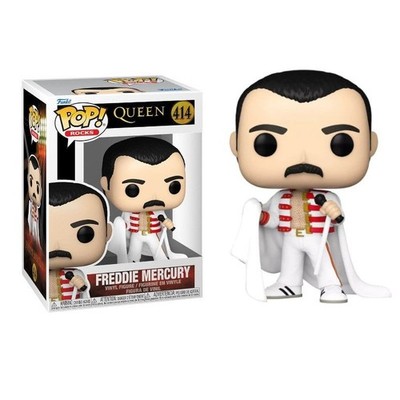 Funko Pop Rocks: Queen - Freddie Mercury - (with Cape) Vinyl Figure #414 #75374