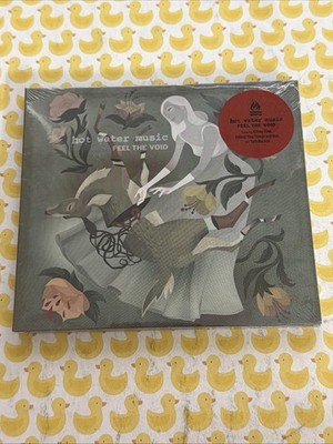 HOT WATER MUSIC FEEL THE VOID CD NEW HYPE STICKER CHUCK RAGAN TOPPS ALLEN GINTER