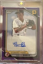 2024 Bowman #PPRA-HB Hunter Barco Prospect Auto Purple #/250 Pittsburgh Pirates