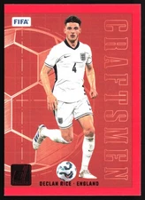 2024-25 Donruss #16 Declan Rice Craftsmen Red