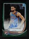 2025-26 Bowman Chrome Green Reptilian Refractor 40/99 Ajay Mitchell #BCA-AL Auto