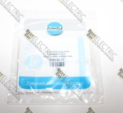 Bimba, HSCQ-17, Current Sourcing PNP Solid State Switch Sensor Proximity Reed