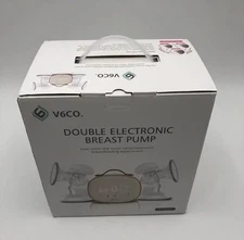 V6CO Double Electric Breast Pump Kit Rechargeable Lightweight & Compact PY-1016A