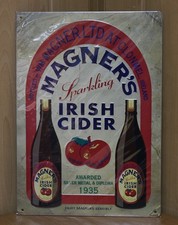 Magner's Irish Cider Tin Metal Beer Sign Decor Pub Bar 420/300 mm 11.5x16.5"