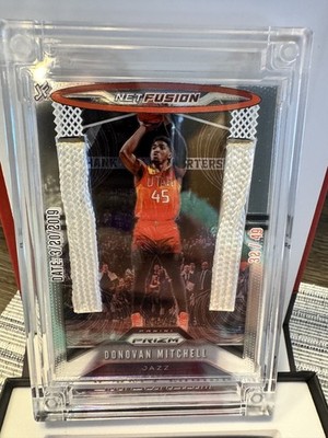 2025 Jersey Fusion Net Fusion DONOVAN MITCHELL Relic 32/49 Game used net
