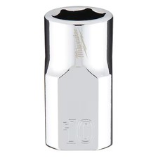 Milwaukee Tool 45-34-9080 3/8 In. Drive 10Mm Metric 6-Point Socket With Four