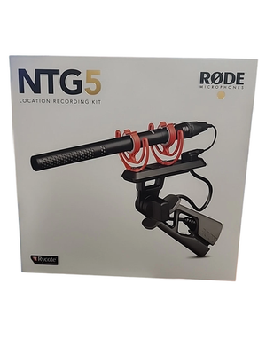 #ad Rode NTG5 Broadcast Shotgun Microphone with Pistol Grip and Windshield Open Box $429.99