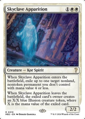 MTG Magic the Gathering Skyclave Apparition (18/390) Mystery Booster 2 LP