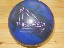 NIB 14 Track Theorem Solid Bowling Ball 14.4/3-4" Pin/2.70oz TW