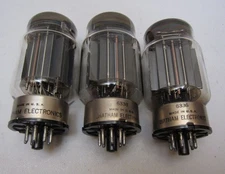 Qty 3  6336 Chatham ElectronicsTubes USA Made