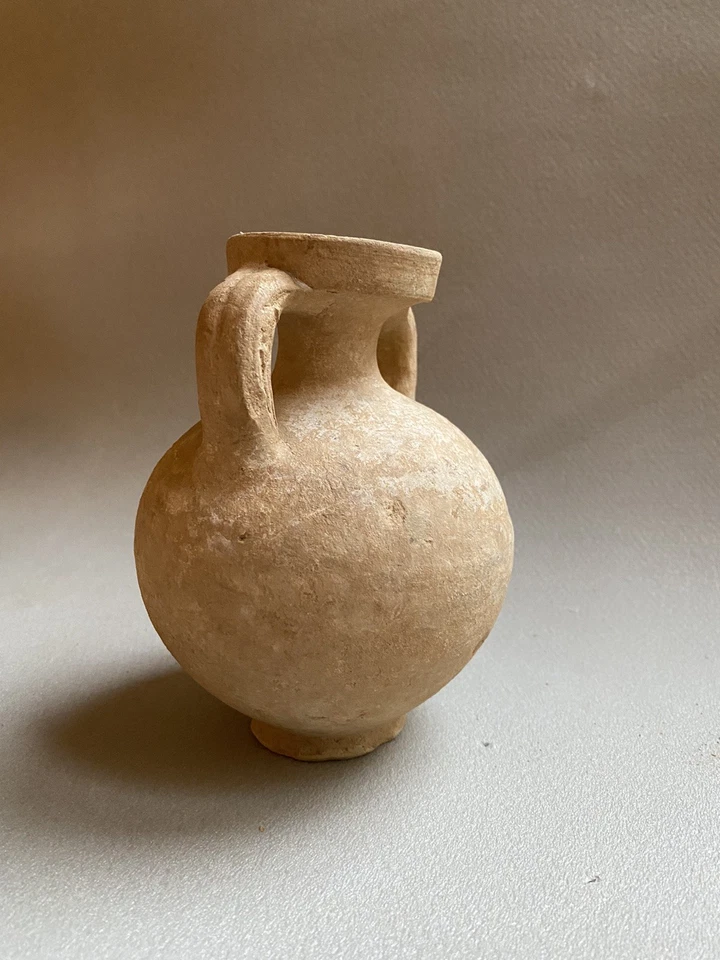 Lot Amphore romaine Antique Et Vase Pichet Céramique Terre Cuite - Photo 4/4