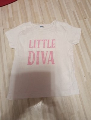 T-Shirt Mädchen *Little Diva* Gr. 80